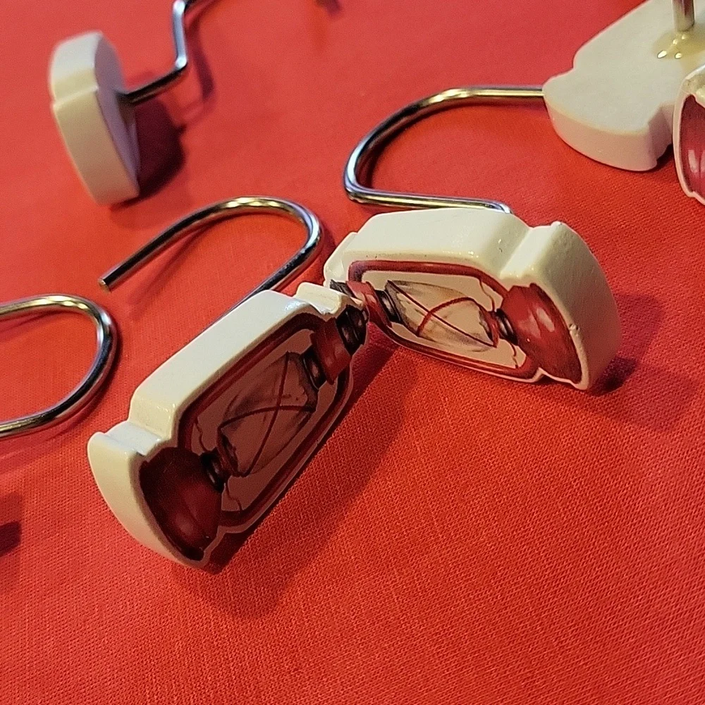 Camping Shower Hooks,Red Lantern,NWOT